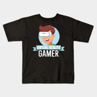 Virtual Reality Gamer Kids T-Shirt